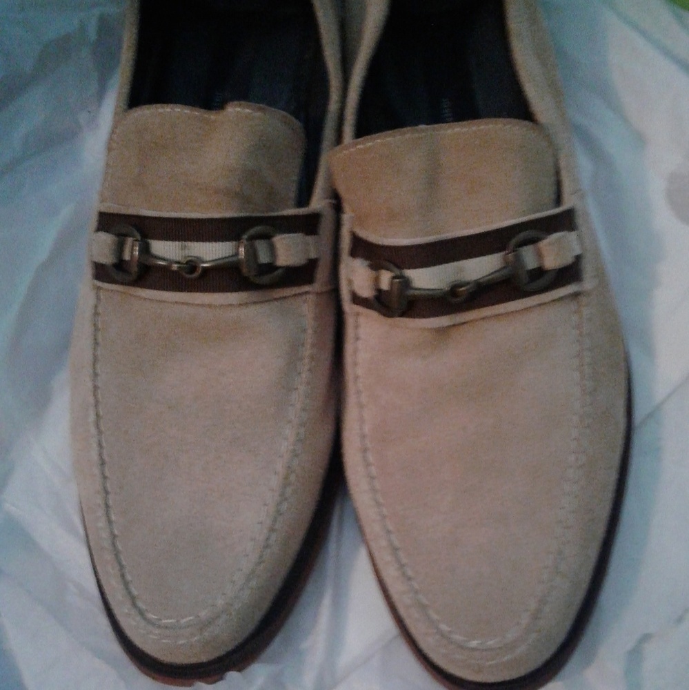 👞 Joseph Abboud Tan & Brown Loafers 👞